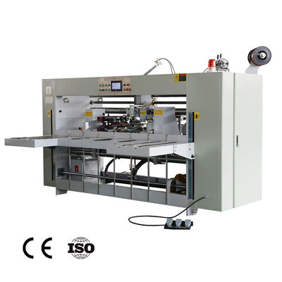 Supervisión de tiempo real de costura de la máquina de la caja semi auto del cartón ISO9001