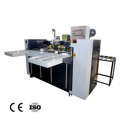 Supervisión de tiempo real de costura de la máquina de la caja semi auto del cartón ISO9001