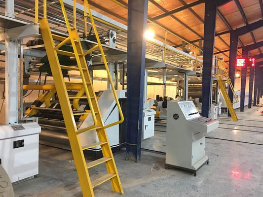 Máquina de la fabricación de cajas del papel del cartón de la cartulina acanalada de la fábrica 3ply