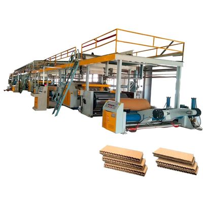 Producción del cartón de 7 capas alta de la máquina acanalada eléctrica de la fabricación de cajas