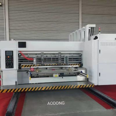 Impresora flexográfica de alta velocidad acanalada 150-200Pcs/Min Printing Speed