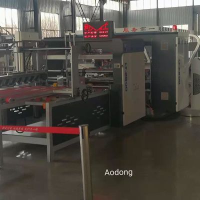Impresión auto de Flexo que ranura la máquina que corta con tintas 450 pedazos de Min Design Speed