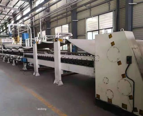 Cadena de producción acanalada usada conducida eléctrica del cartón de la máquina de la fabricación de cajas