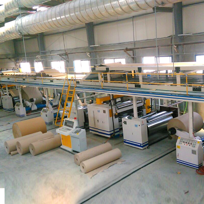 2 3 5 máquina ISO9001 de la fabricación de cajas del cartón de papel de 7 capas