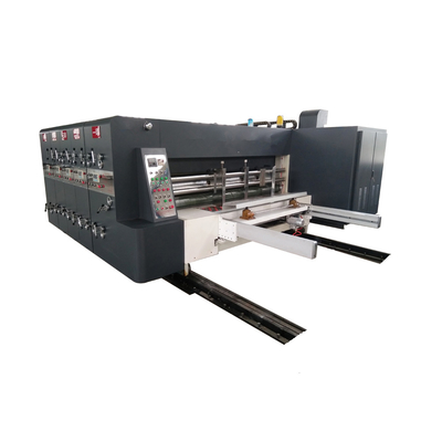 Impresión modificada para requisitos particulares de Flexo que ranura el proceso del cartón de la máquina que corta con tintas