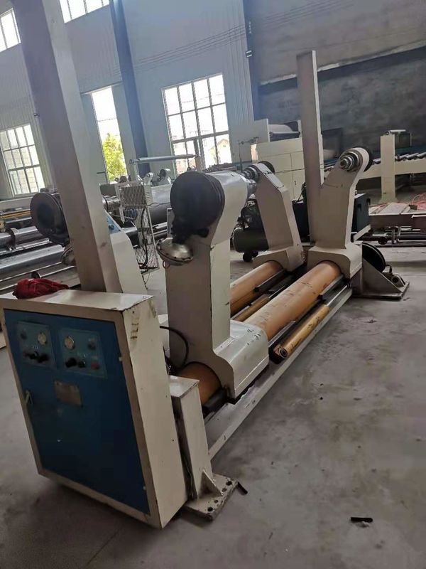El tipo utilizó 1800m m máquina de fabricación de cartón acanalada de 2 capas
