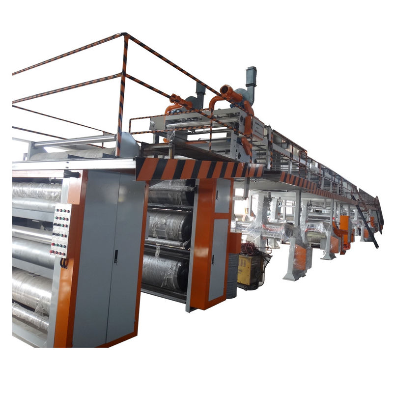 3 5 completamente automáticos cartón acanalado de 7 capas que hace la instalación de producción de máquina